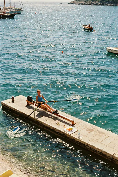 Rowing Wall Art — Vintage Villa Dock Print